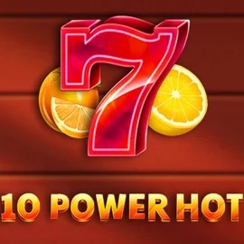 10 Power Hot online game logo by Amusnet Interactive on harryycasino.uk