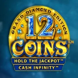 Official Slots logo: 12 Coins Grand Diamond Edition by Wazdan at Harry Casino