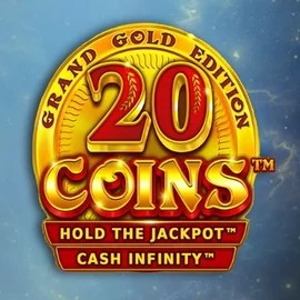 20 Coins Grand Gold Edition casino game by Wazdan – featured logo at Harry Casino