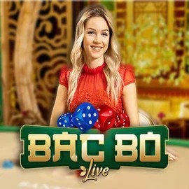 Bac Bo slot logo by Evolution at Harry Casino