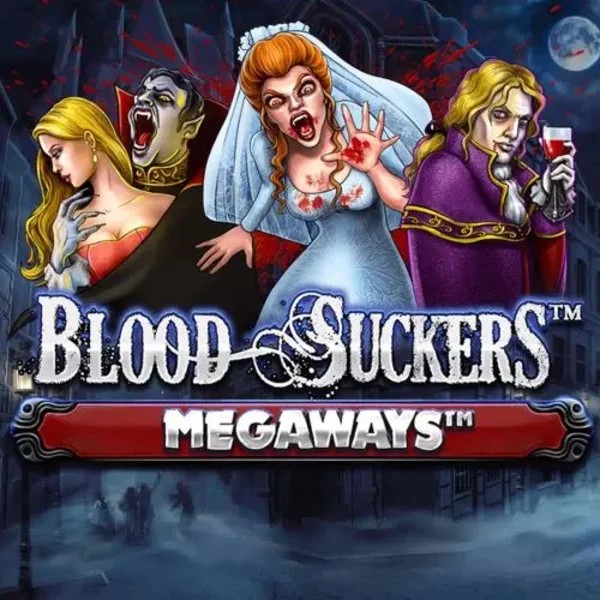 Blood Suckers Megaways game by Red Tiger Gaming – logo hosted on Harry Casino
