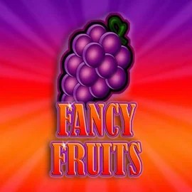 Fancy Fruits slot logo by Gamomat at Harry Casino