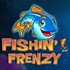Fishin Frenzy online game logo by Blueprint Gaming on harryycasino.uk