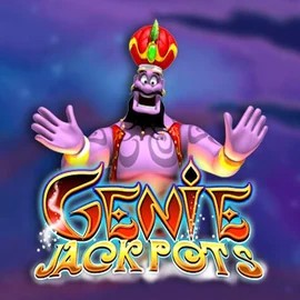 Genie Jackpots by Blueprint Gaming, showcased at harryycasino.uk – game logo