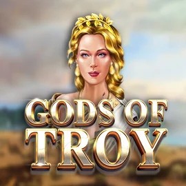 Slots logo of Gods of Troy from Red Tiger Gaming at Harry Casino