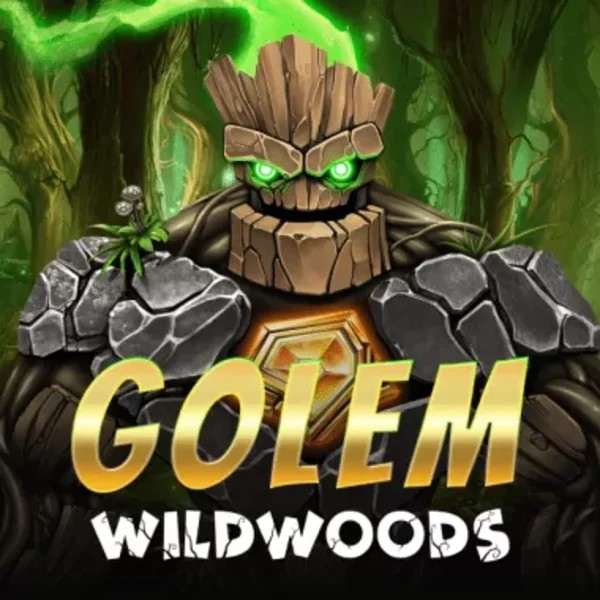 Slots logo of Golem Wildwoods from BF Games at Harry Casino