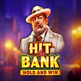 Hit The Bank Hold and Win logo by Playson at Harry Casino