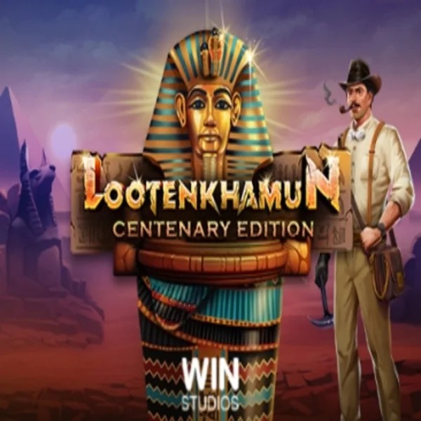Loot'en Khamun the Dead Sea Scrolls logo by Win Studios Harry Casino