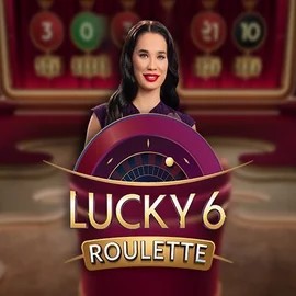 Lucky 6 Roulette logo – Live Casino by Pragmatic Play at Harry Casino
