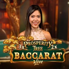 Prosperity Tree Baccarat game by Evolution – logo hosted on Harry Casino