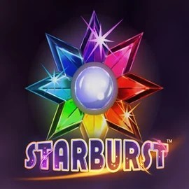 Starburst logo by NetEnt at Harry Casino