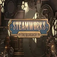 Official Slots logo: Steamworks The Workshop by Peter & Sons at Harry Casino
