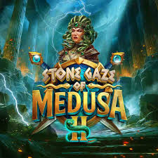 Stone Gaze of Medusa 2 logo by Stakelogic at Harry Casino