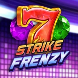 Strike Frenzy slot logo by Pragmatic Play at Harry Casino