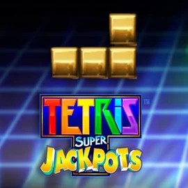 Tetris Super Jackpots casino game by WMS – featured logo at Harry Casino