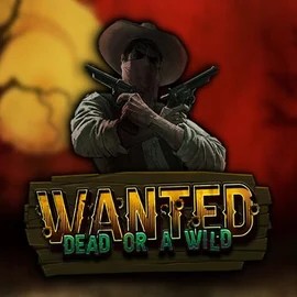 Wanted Dead or a Wild by Hacksaw Gaming, showcased at harryycasino.uk – game logo